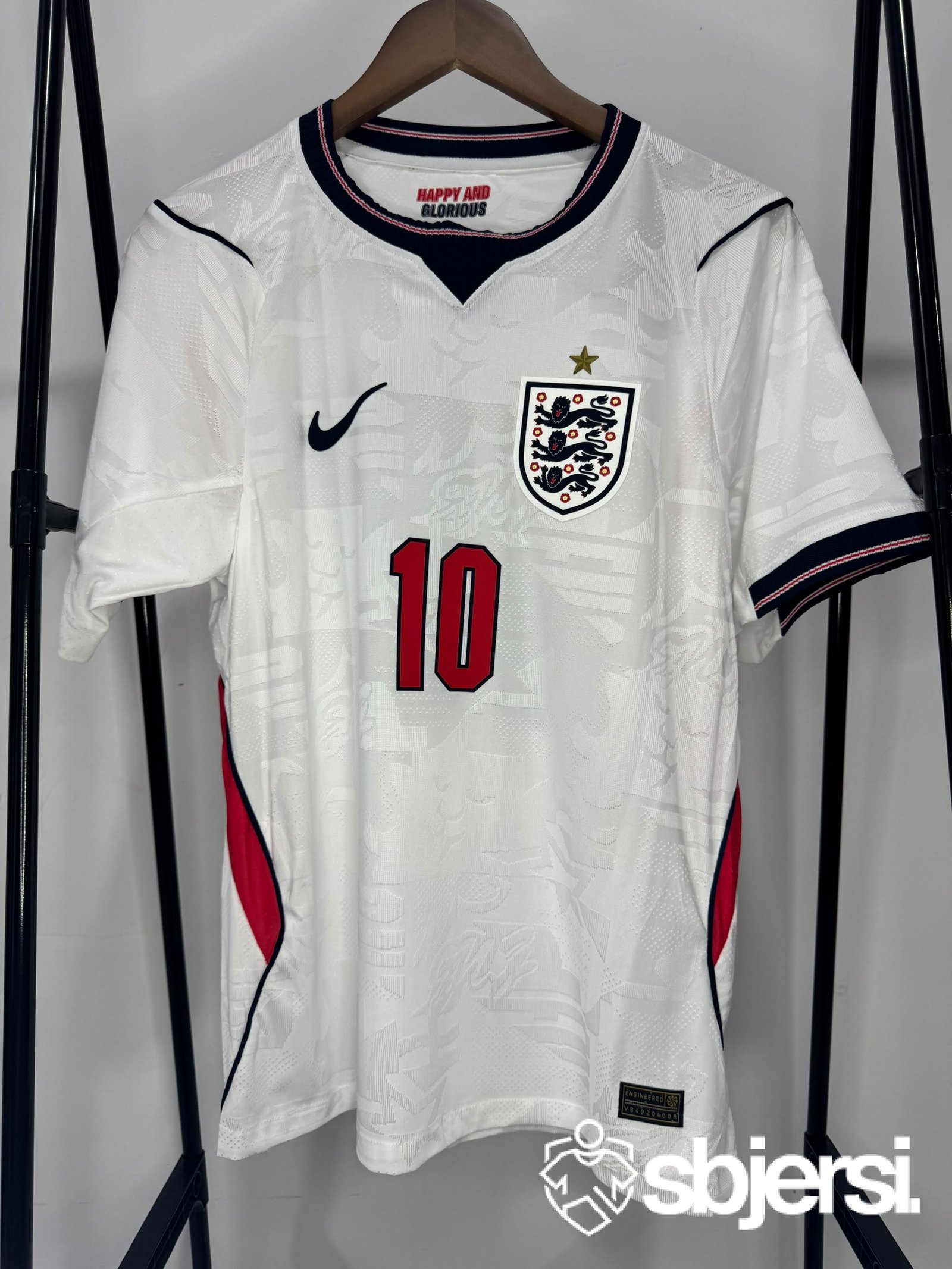England Home kit (Bellingham) - Player issue